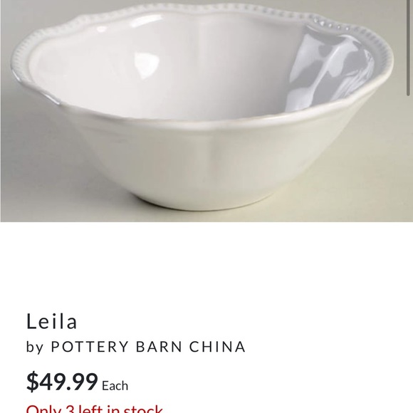 Pottery Barn Leila Dish set - Picture 7 of 8